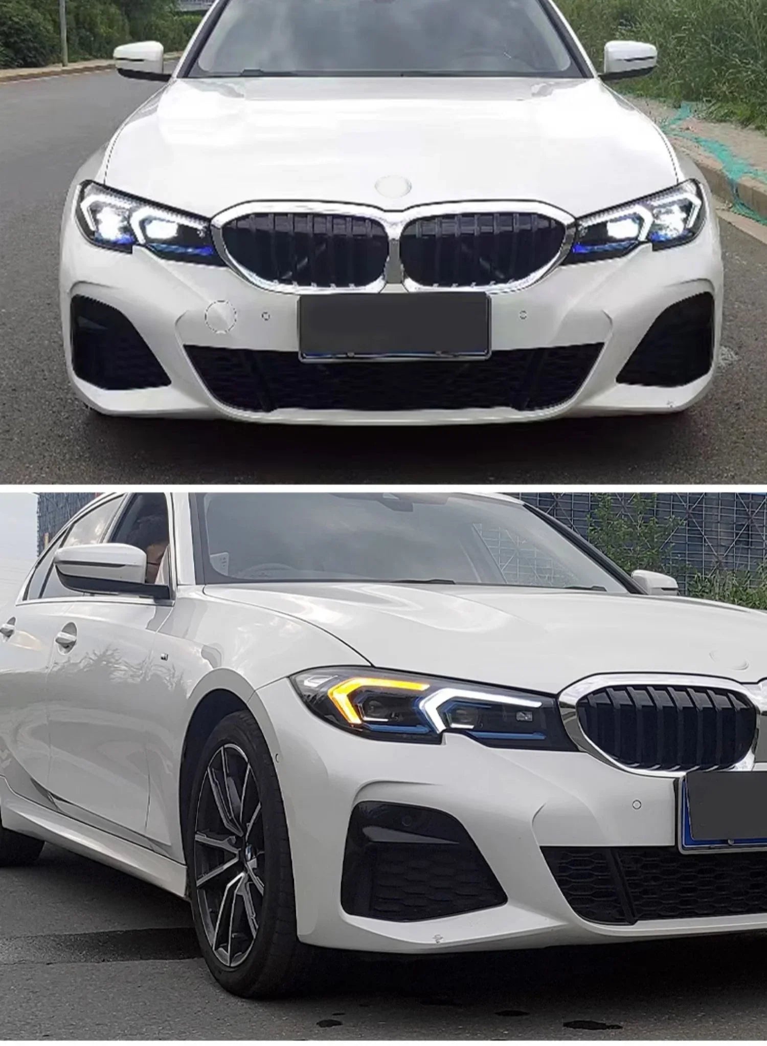 Laser LCI Style LED Headlights - BMW G20 3 Series