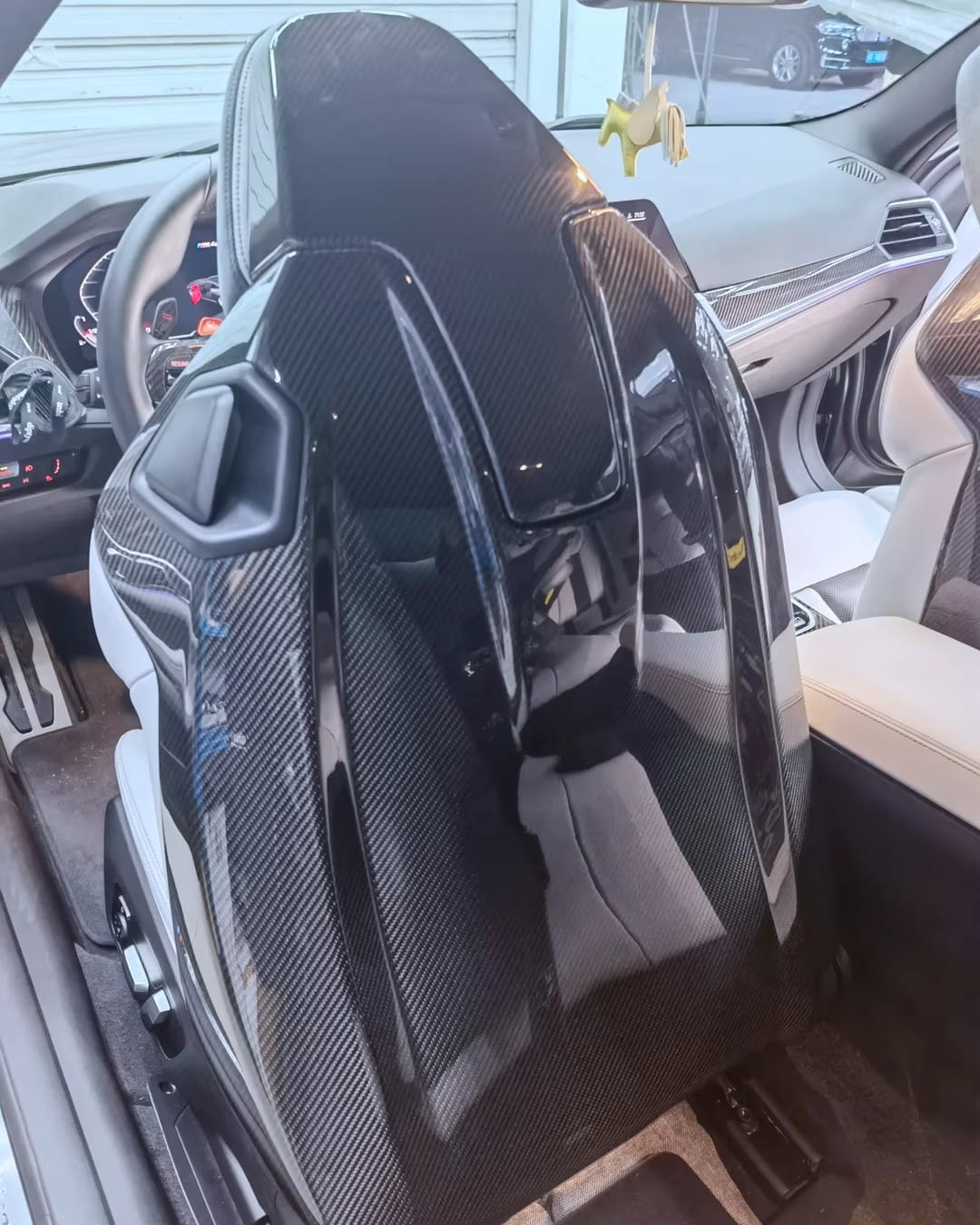 Pre-Preg Full Carbon Seat Back Set - BMW G87 & G42 2 Series