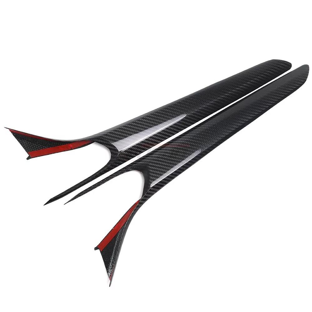 Carbon Fiber Side Center Console Cover Trim - Lexus IS300/IS350/ & IS500 F Sport 2021- 2024