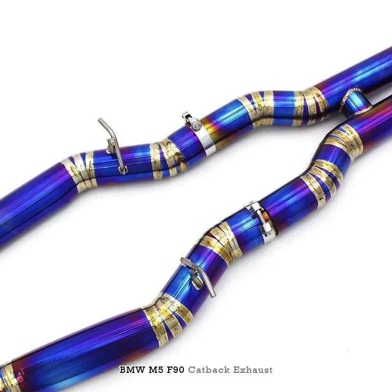 Titanium Valved Exhaust System - BMW M5 F90 M850i M8 F92 4.4T 2018-2023