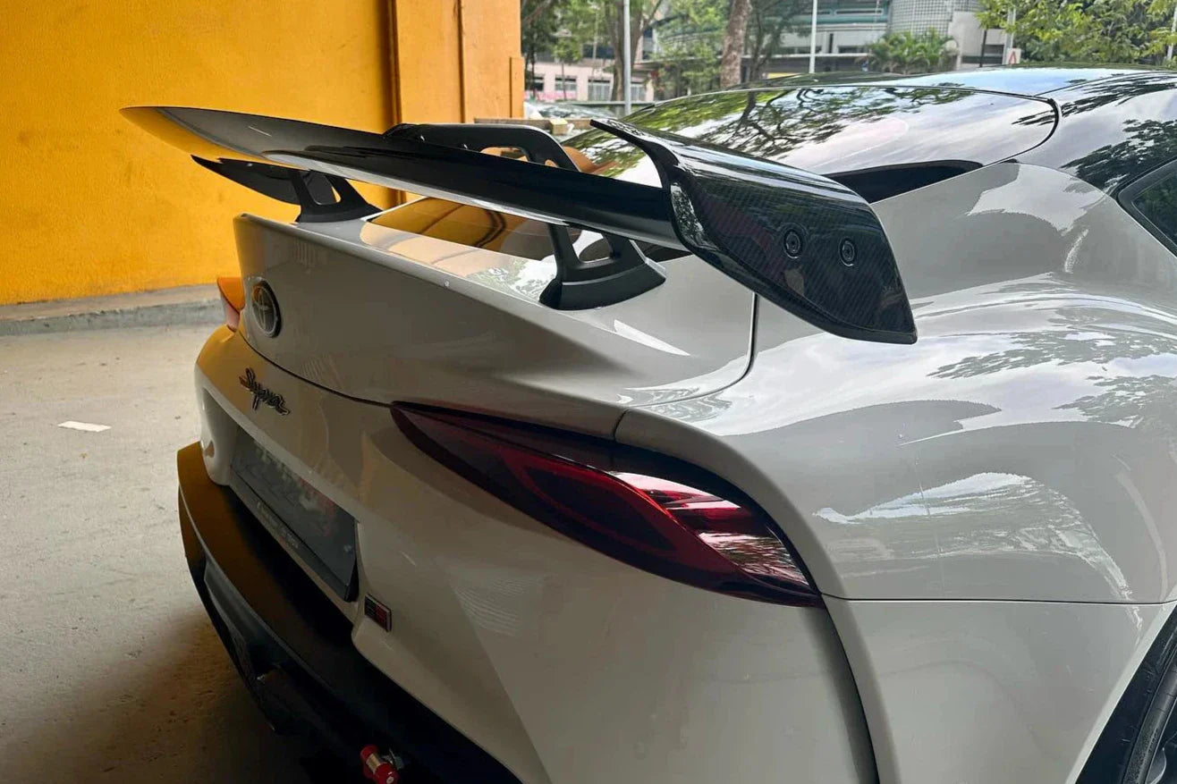 AD Style Carbon Fiber Spoiler Wing - Toyota Supra A90/A91