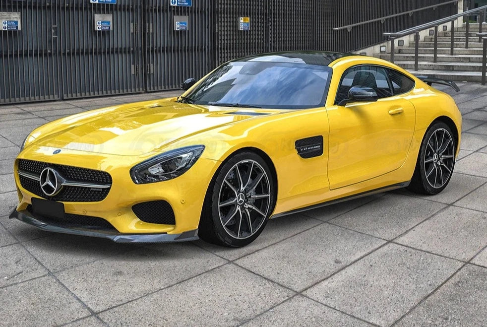 Carbon Fiber Paktechz Style Front Lip - Mercedes AMG GT/GTS