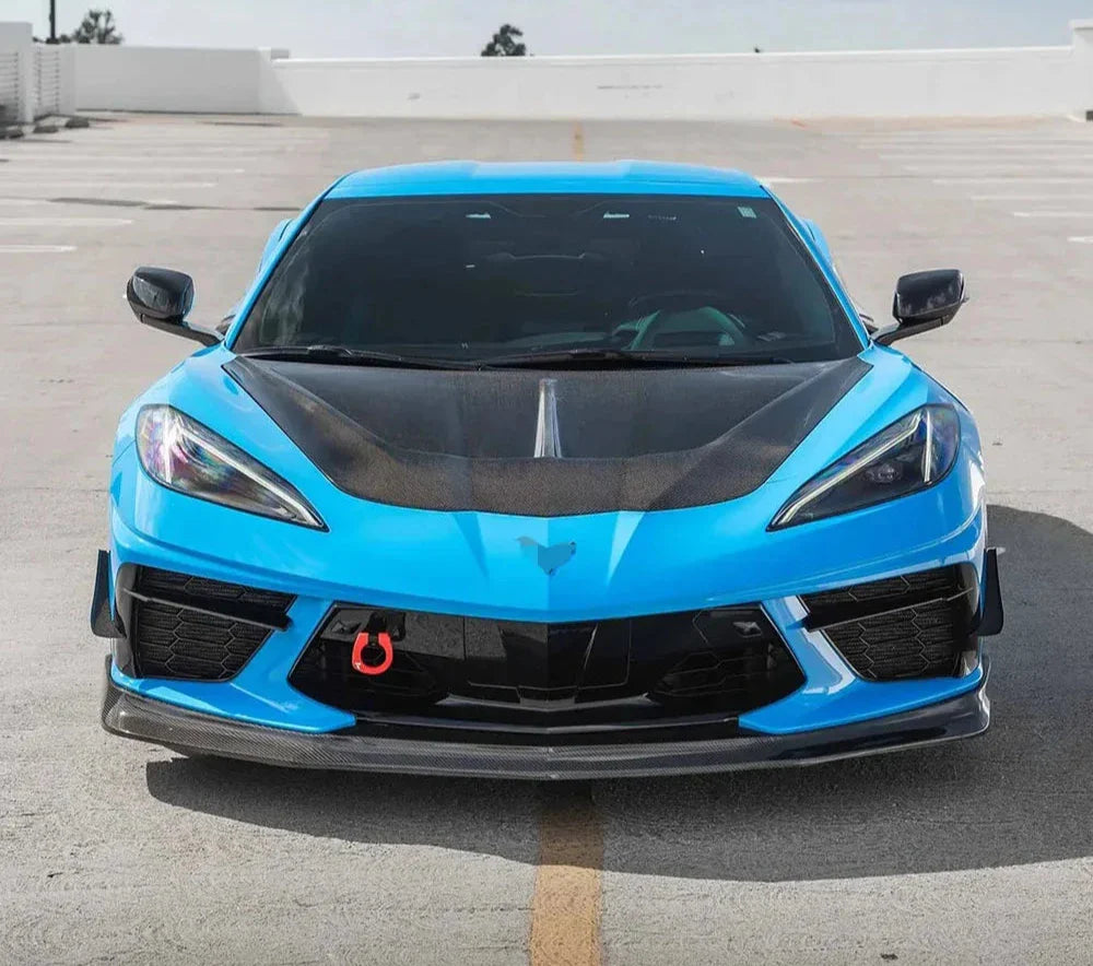V2 VentedCarbon Fiber Hood - Corvette C8