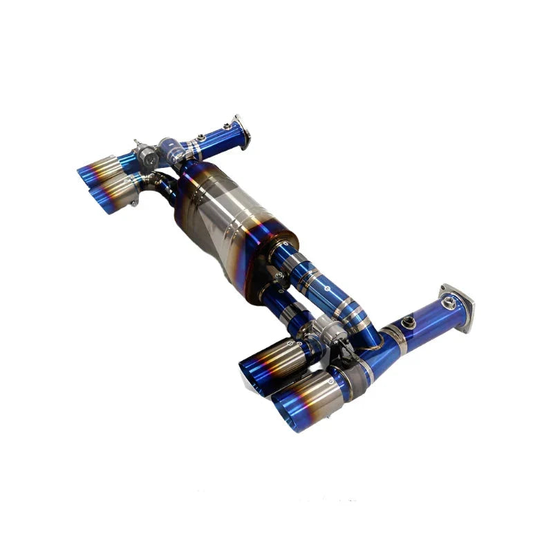 Performance Titanium alloy Tube Vacuum Catback Exhaust System - Porsche 911 991.2 Turbo S 3.8T