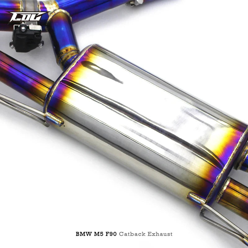 Titanium Valved Exhaust System - BMW M5 F90 M850i M8 F92 4.4T 2018-2023