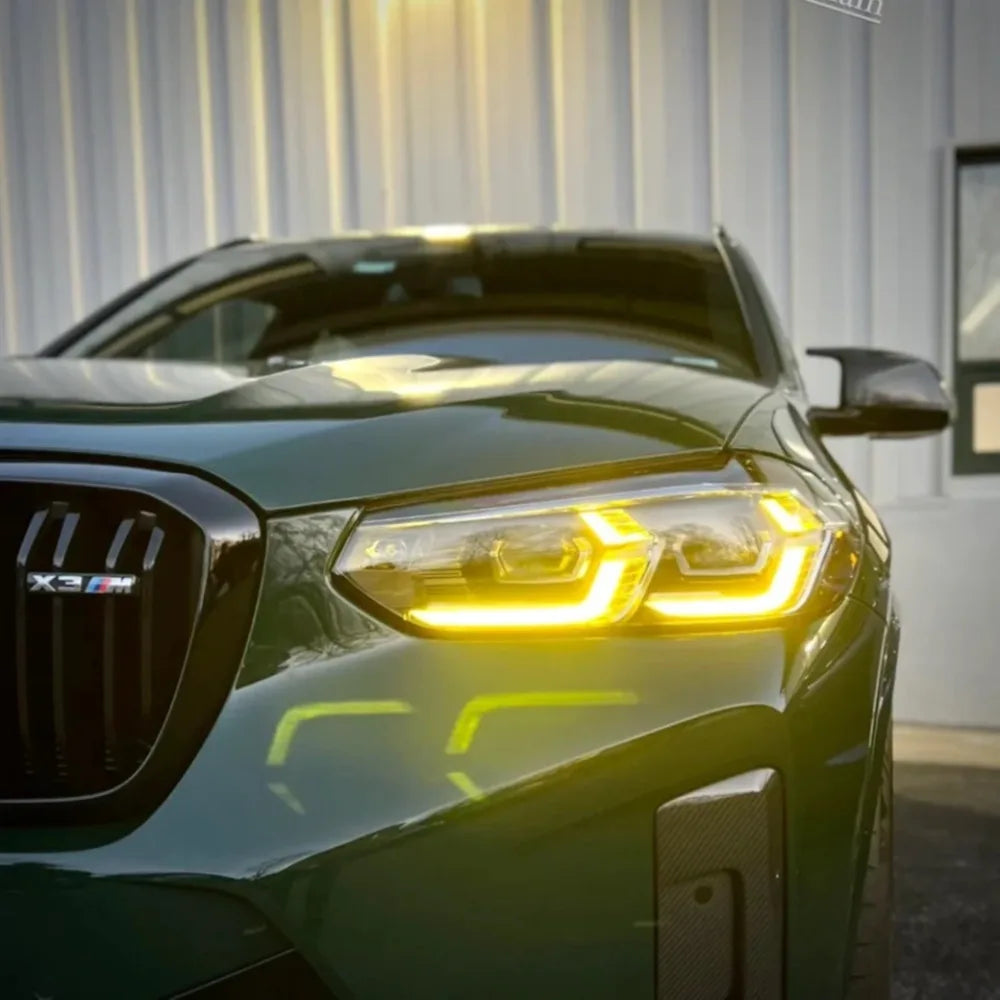 CSL Yellow Headlight DRL Module - BMW F97 X3M, F98 X4M, G01 X3 & G02 X4