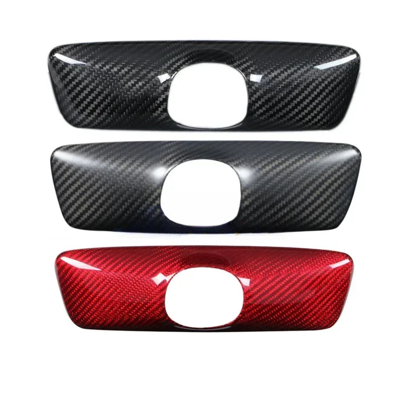 Carbon Fiber Rear Mirror Cover - 2024 Tesla Model Y/3 High Land