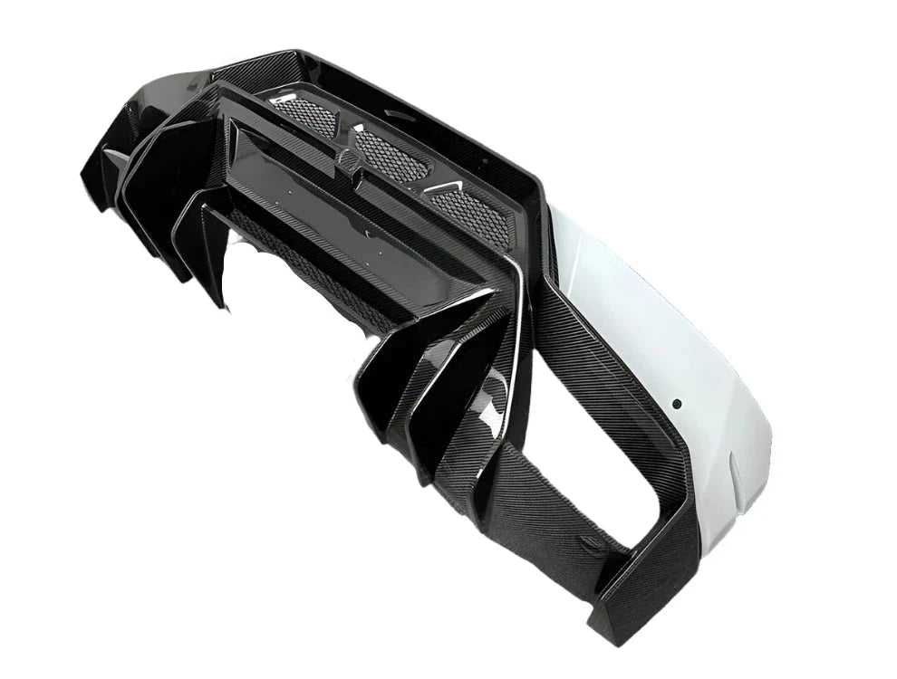 V-Style Dry Carbon Fiber Rear Diffuser - Lamborghini Huracan