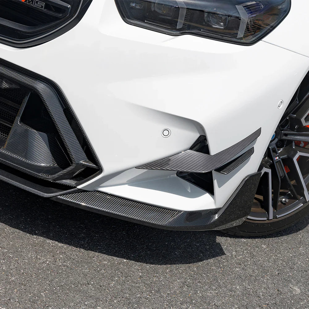 Prepreg Carbon Fiber Front Canards - BMW M5 G90 G99