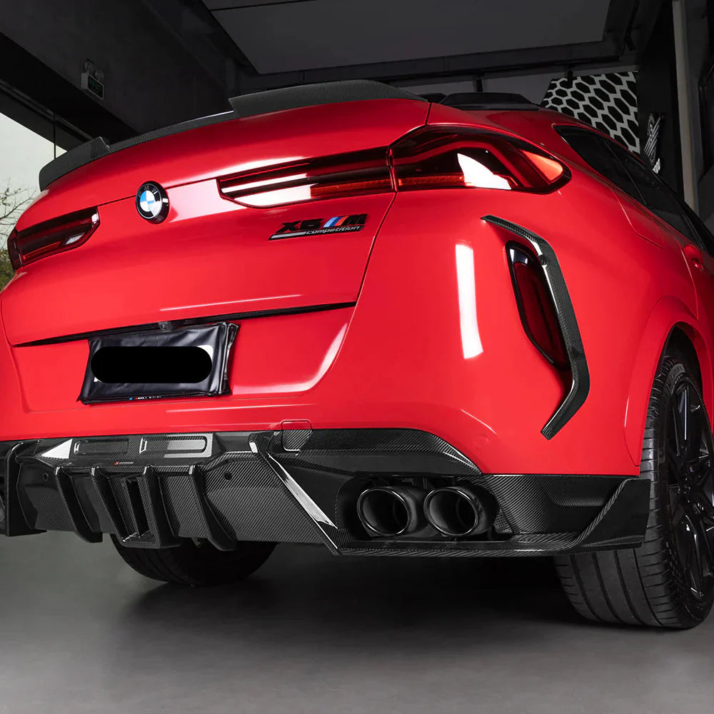 SQ Prepreg Carbon Fiber Diffuser - BMW X6M F96