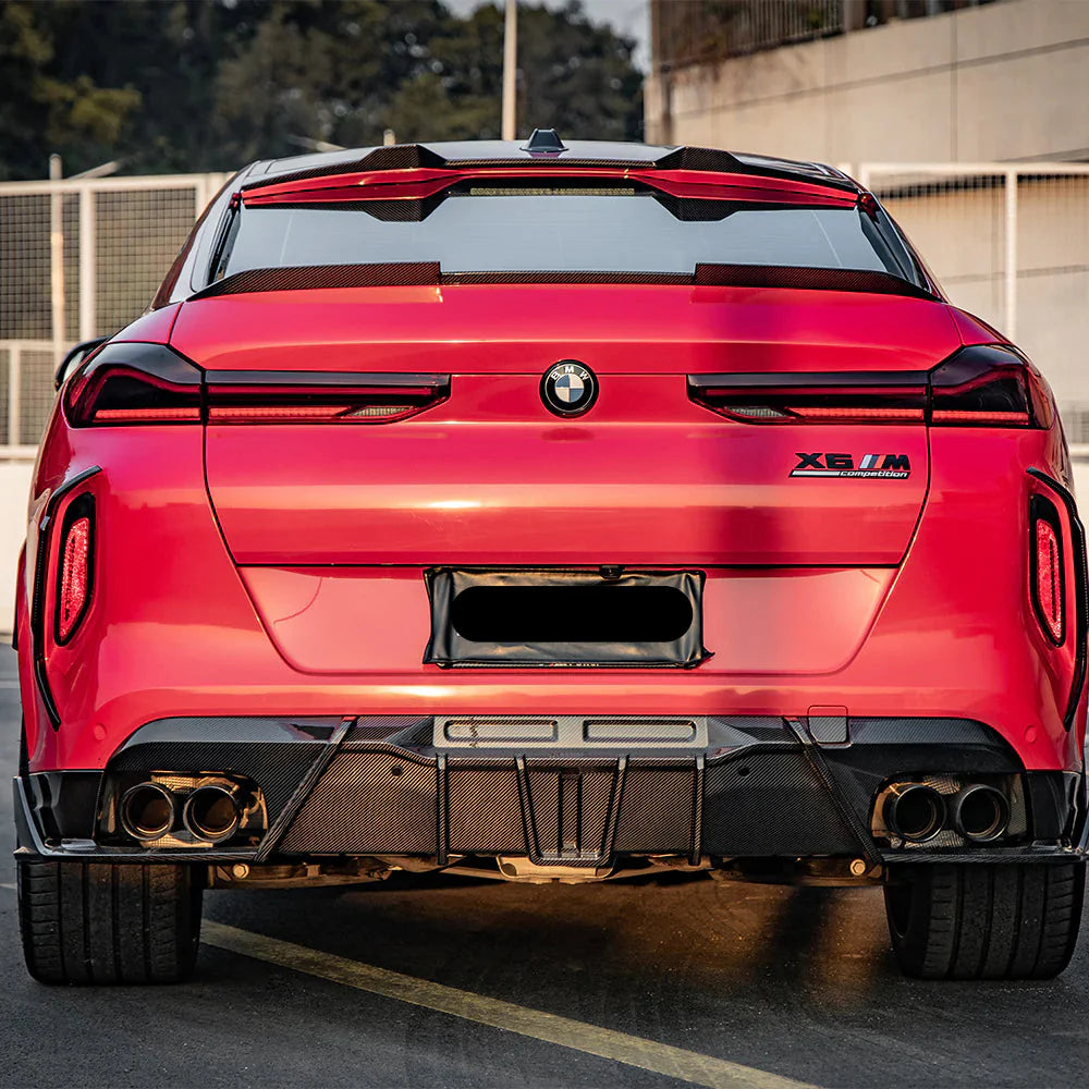 SQ Prepreg Carbon Fiber Diffuser - BMW X6M F96