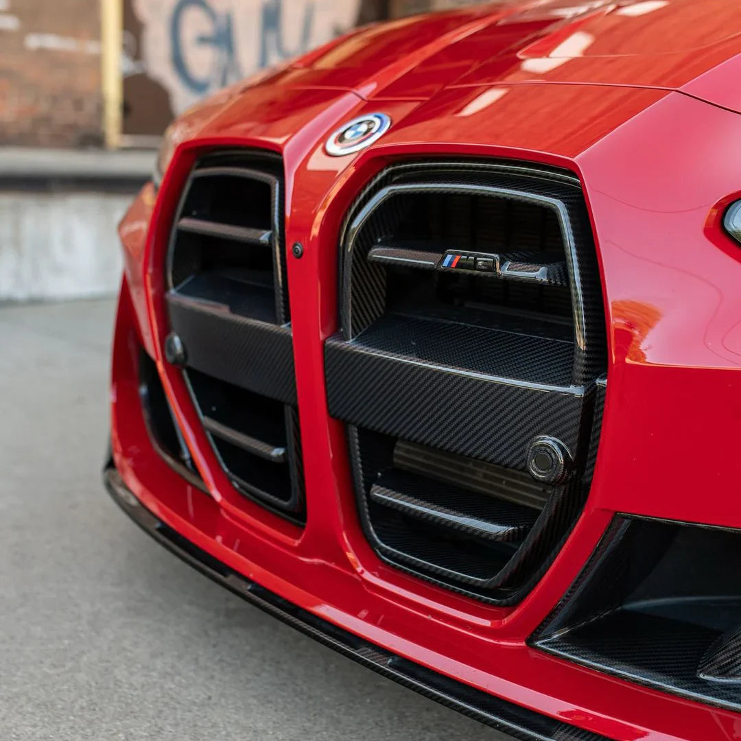 Carbon Fiber SQ-V Front Grill - BMW M3 G80 G81 M4 G82 G83