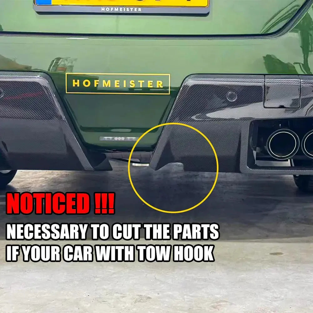 SQ Style Carbon Fiber Rear Diffuser V1 - BMW G90/G99 M5