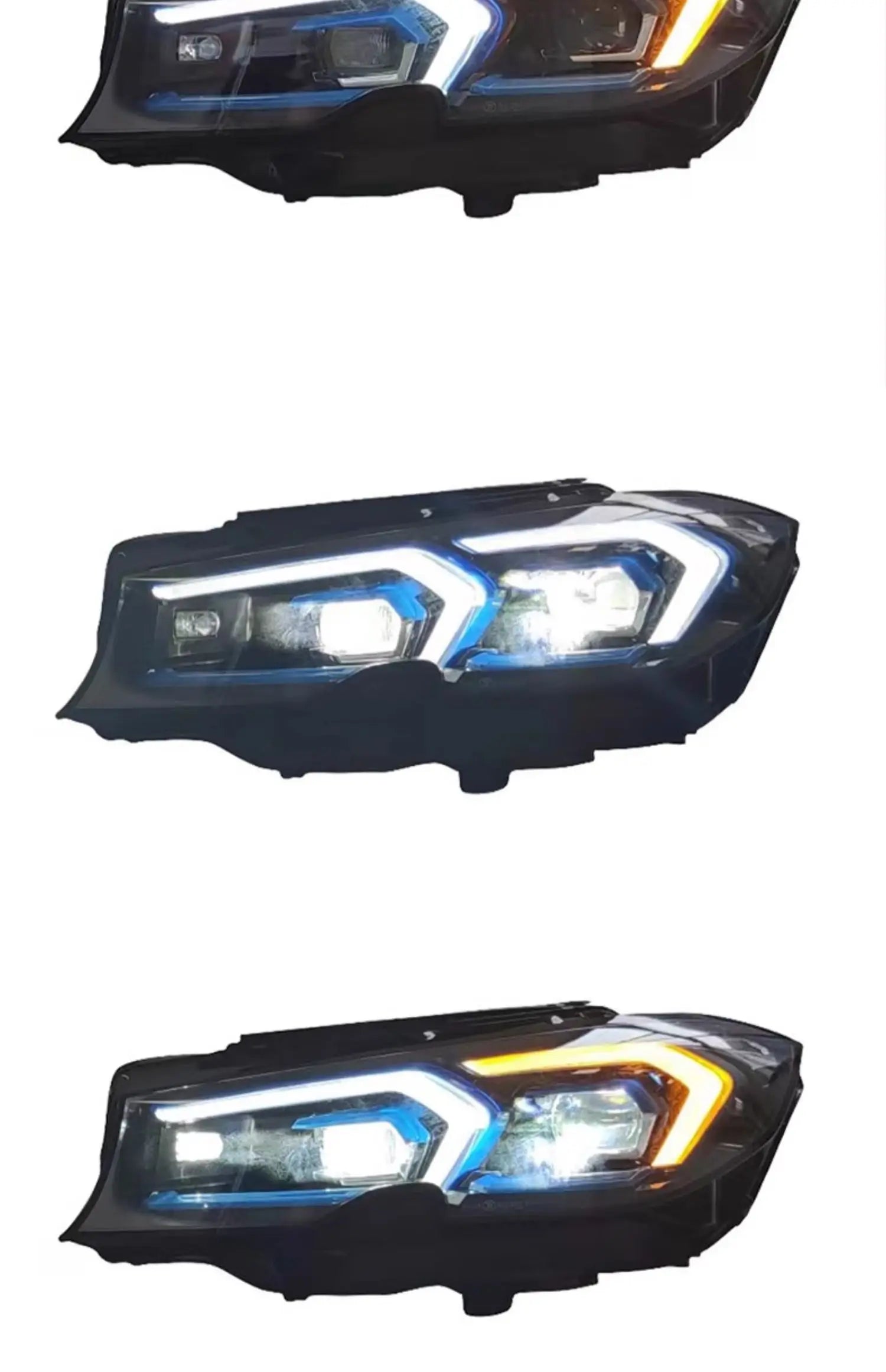 Laser LCI Style LED Headlights - BMW G20 3 Series