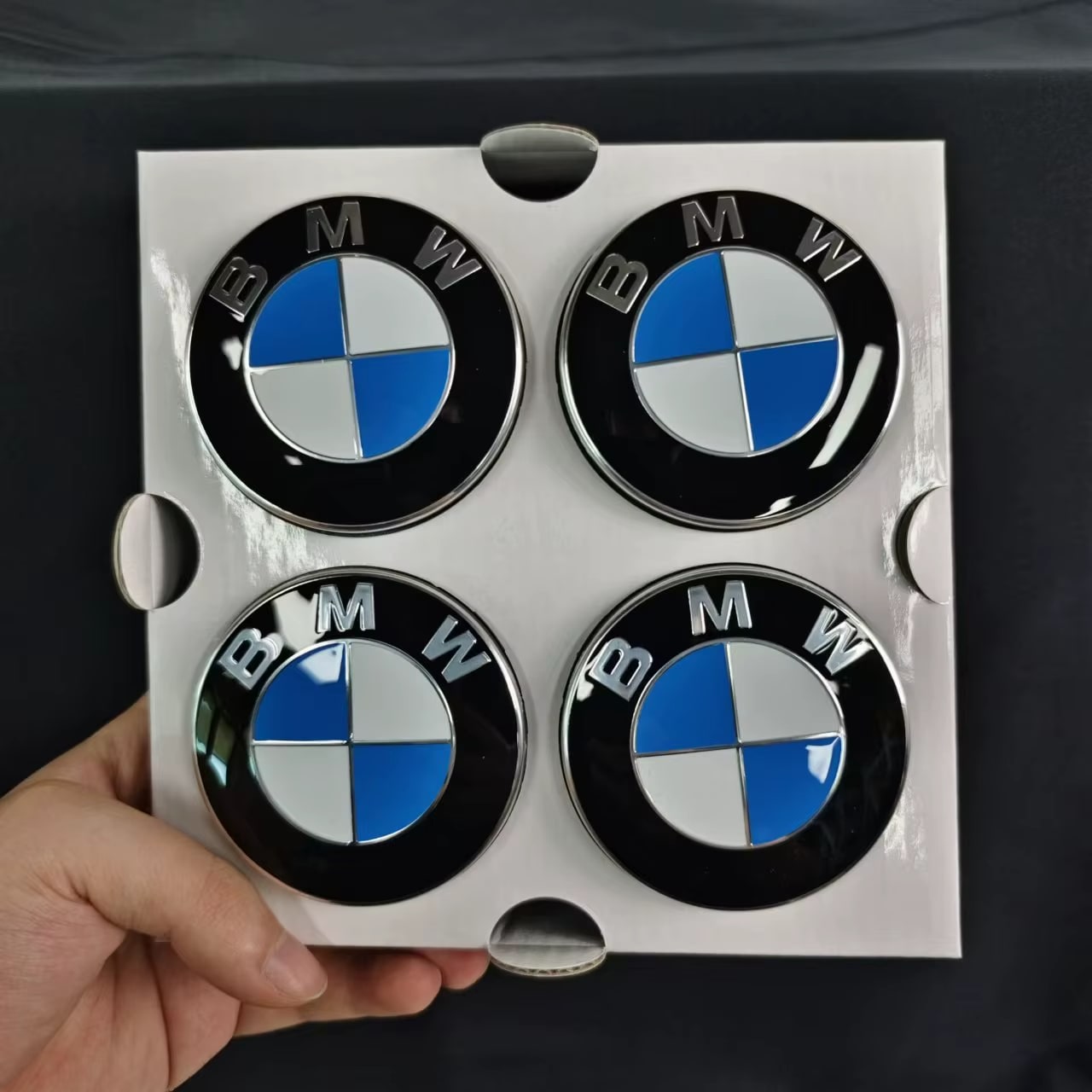BMW Classic Floating Wheel Roundel Caps - BMW
