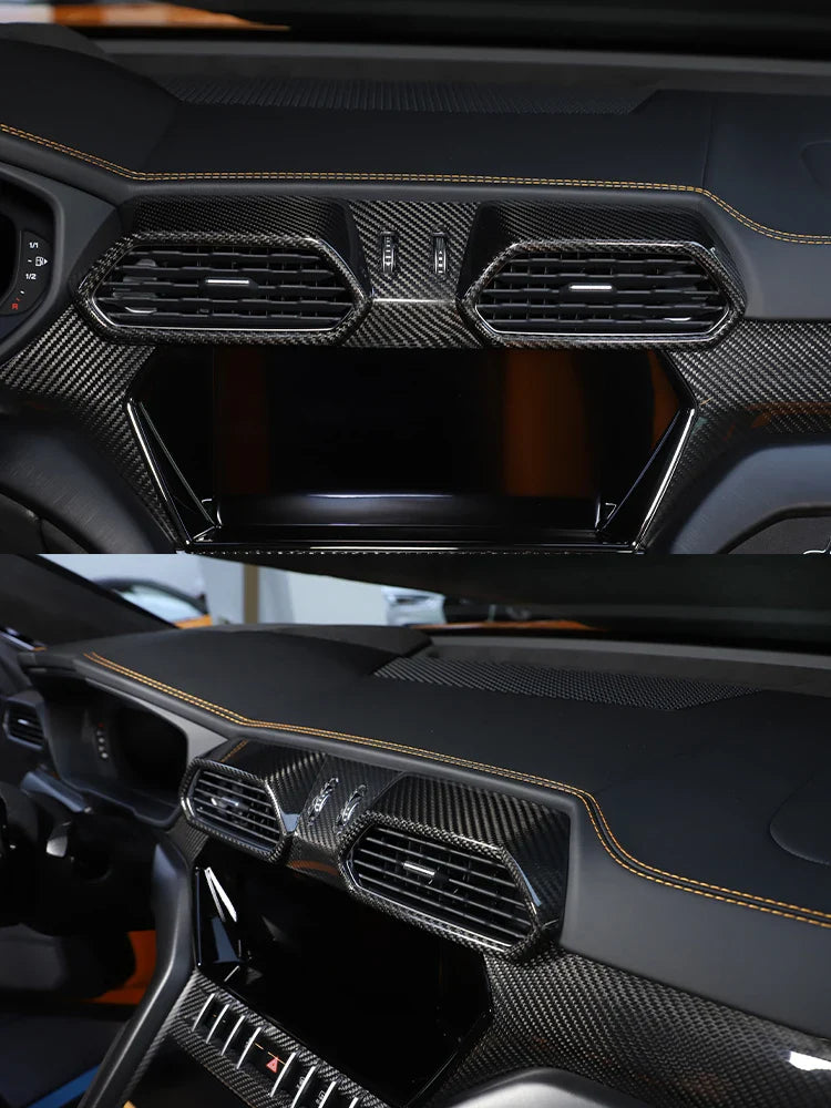 Dry Carbon Fiber AC Air Outlet Vent Cover - Lamborghini Urus