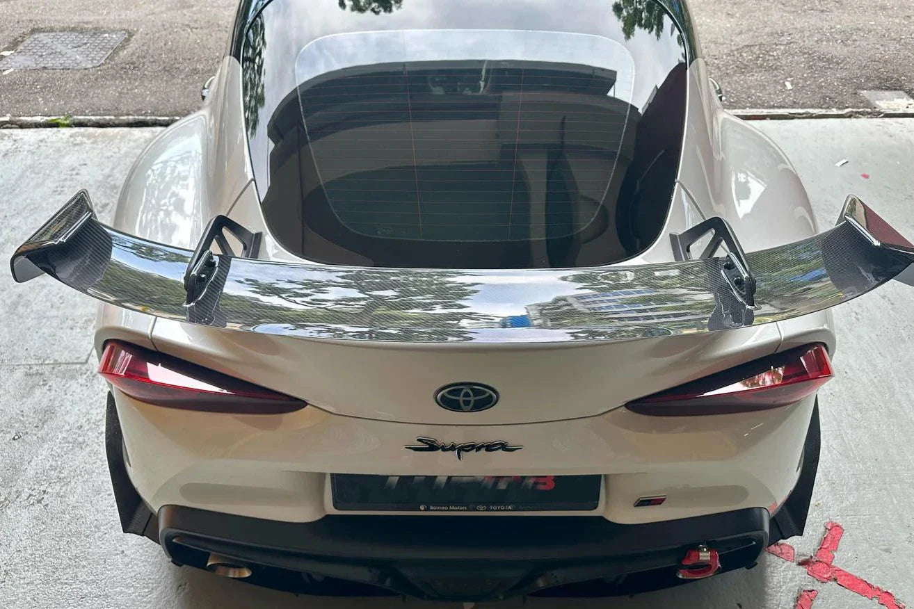 AD Style Carbon Fiber Spoiler Wing - Toyota Supra A90/A91