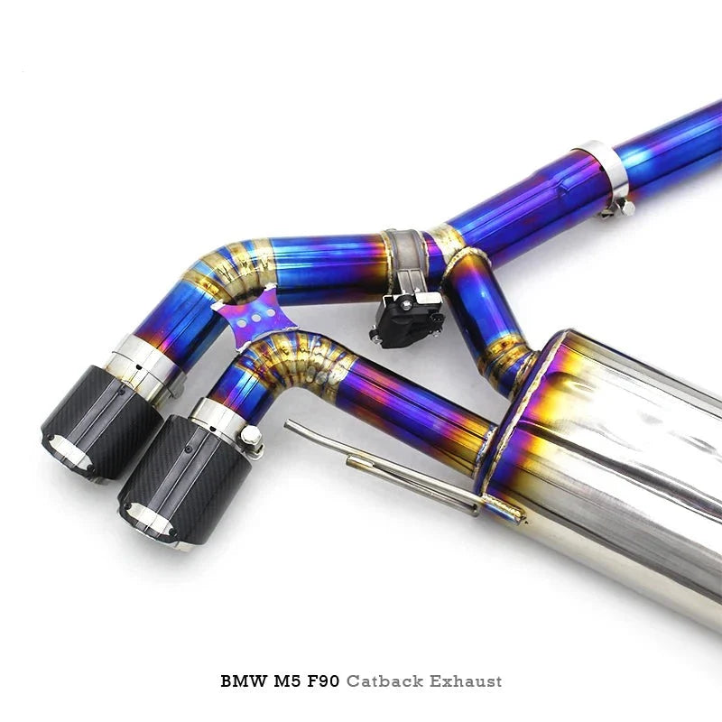 Titanium Valved Exhaust System - BMW M5 F90 M850i M8 F92 4.4T 2018-2023