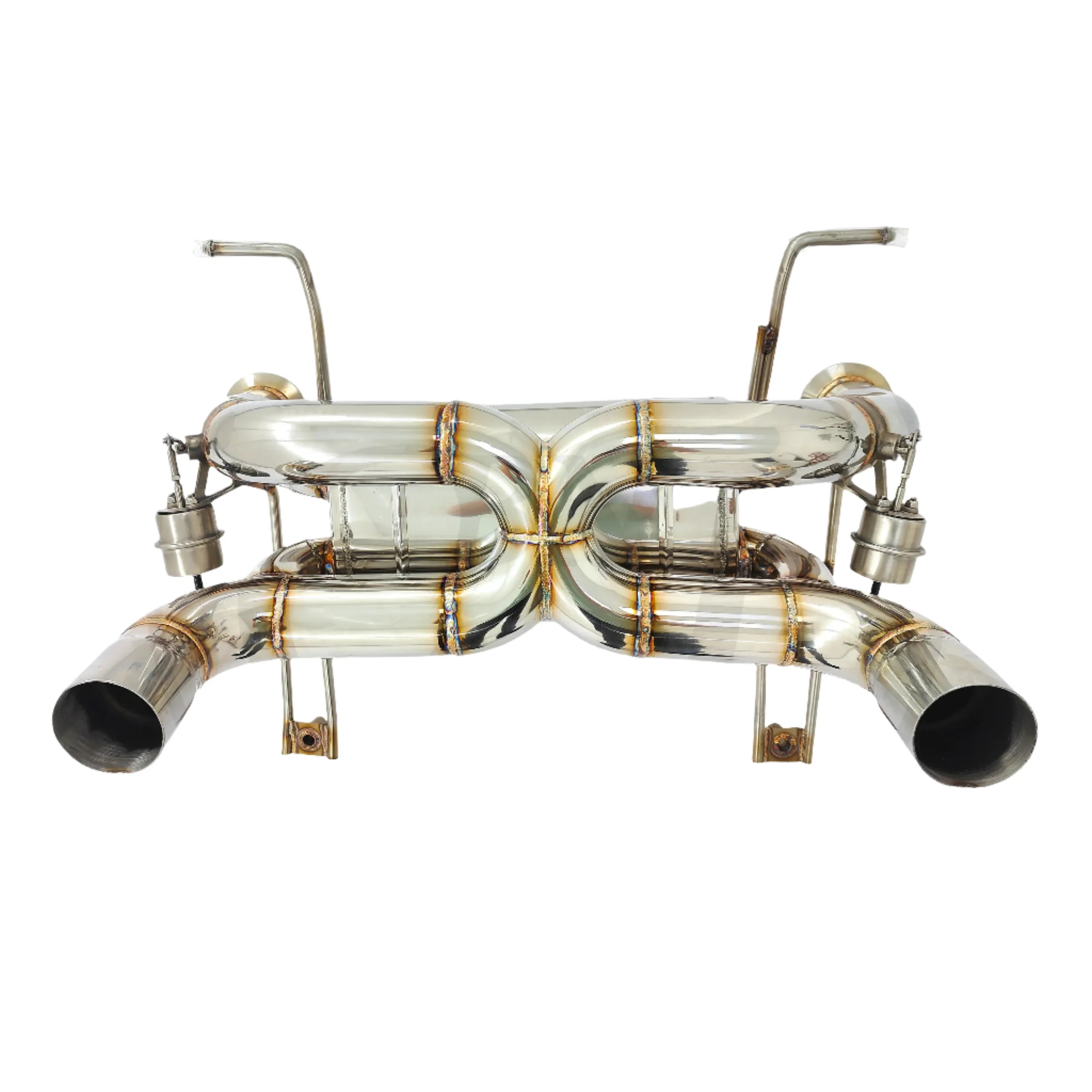 Valved SS304 Exhaust System Axle-back "SVJ" Style - Lamborghini Aventador LP700 LP740