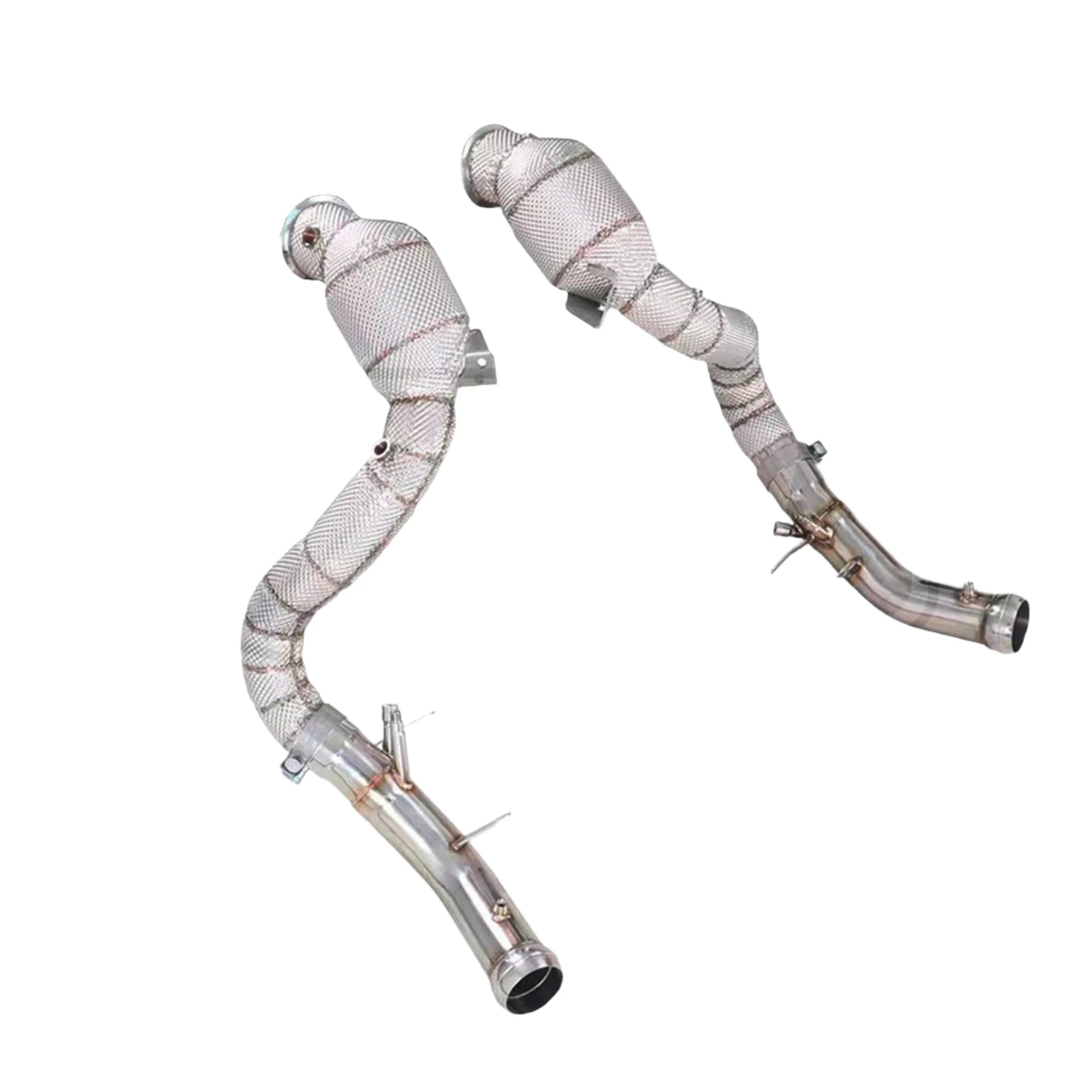 Performance DownPipes w/ HeatShied - Mercedes BENZ AMG GT63 GT63S 4.0T