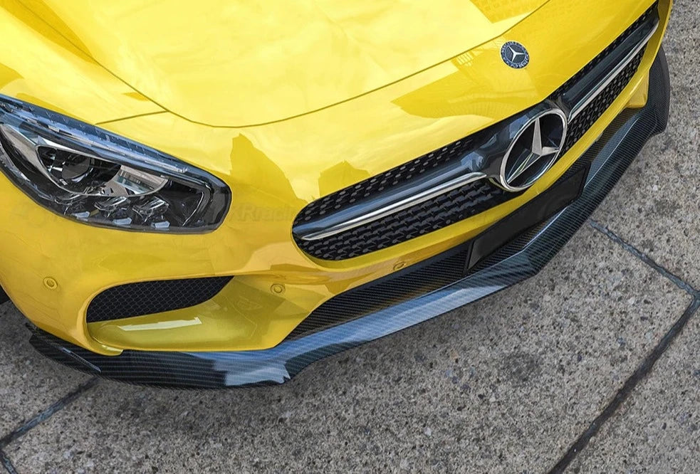 Carbon Fiber Paktechz Style Front Lip - Mercedes AMG GT/GTS