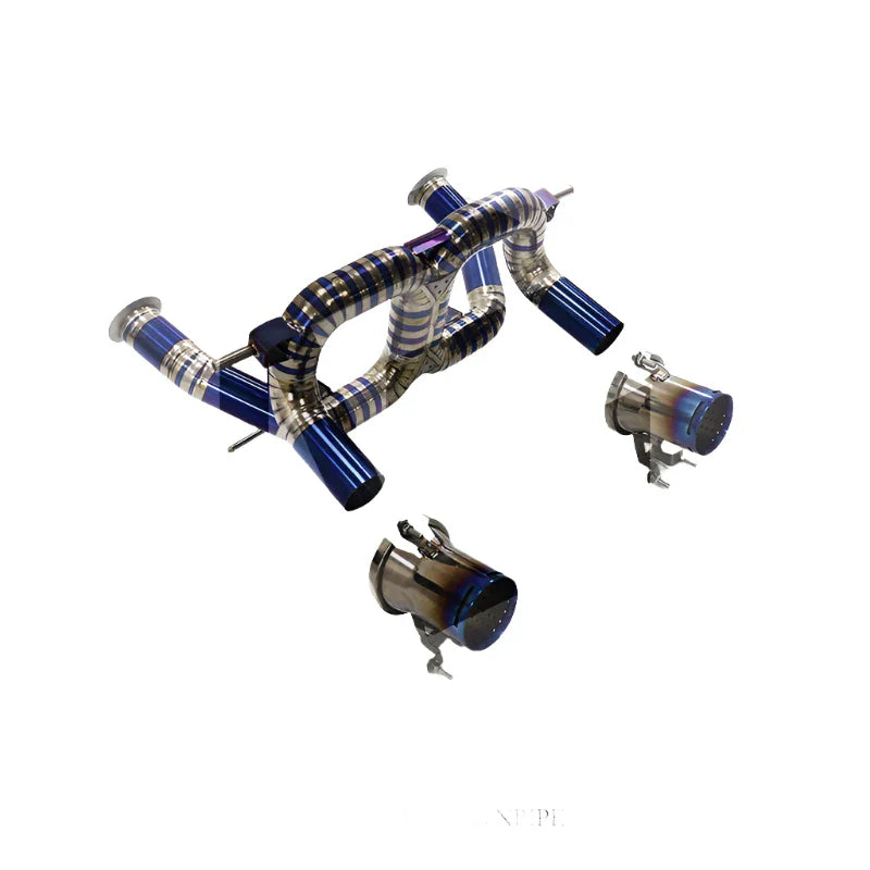 Titanium Alloy Exhaust Catback - Lamborghini Aventador SVJ LP770-4