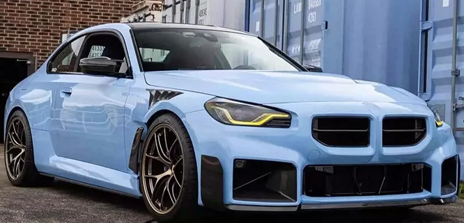 BMW G87 Alpha N Style Vented Front Fenders With Blades