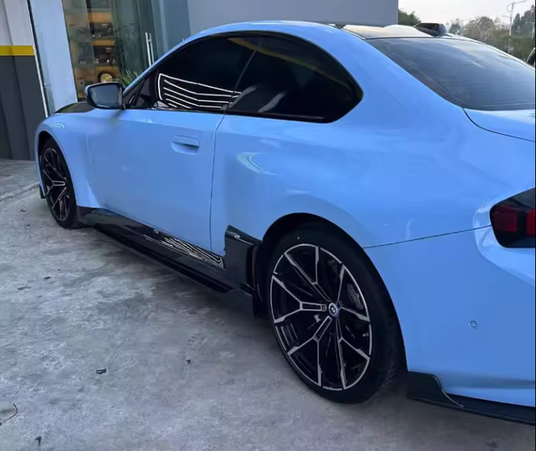 BMW G87 M2 Carbon Fiber Artisan Side Skirts