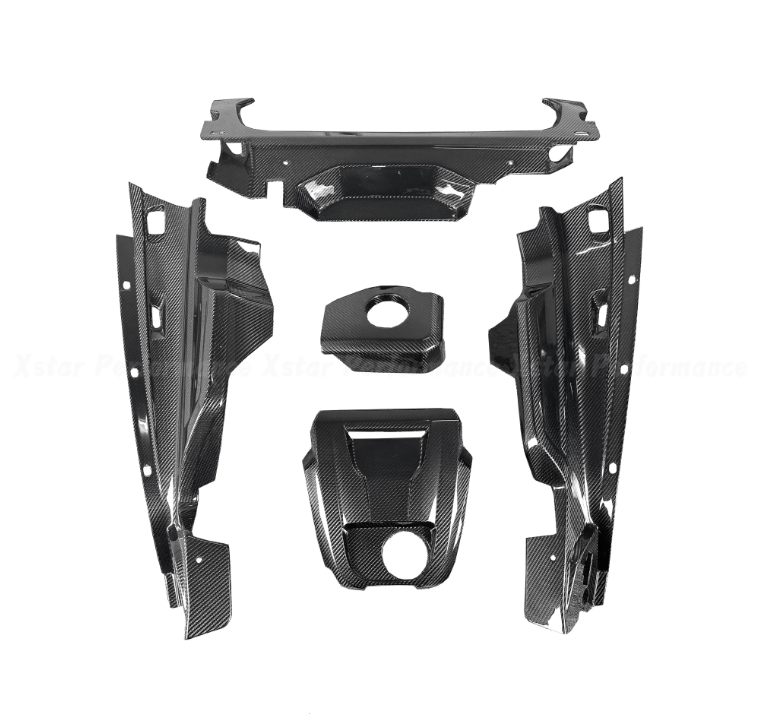 Audi R8 Gen 2 Carbon Fiber Engine Bay Cover Replacements