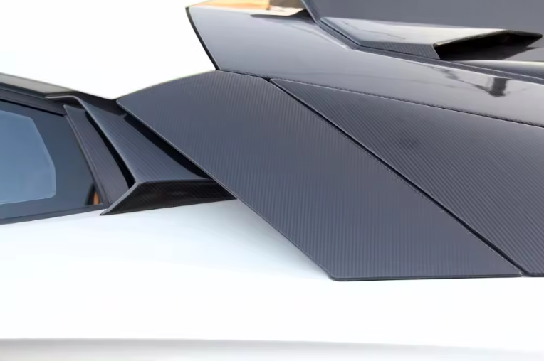 Lamborghini Aventador LP700 Carbon Fiber Engine Cover Trims