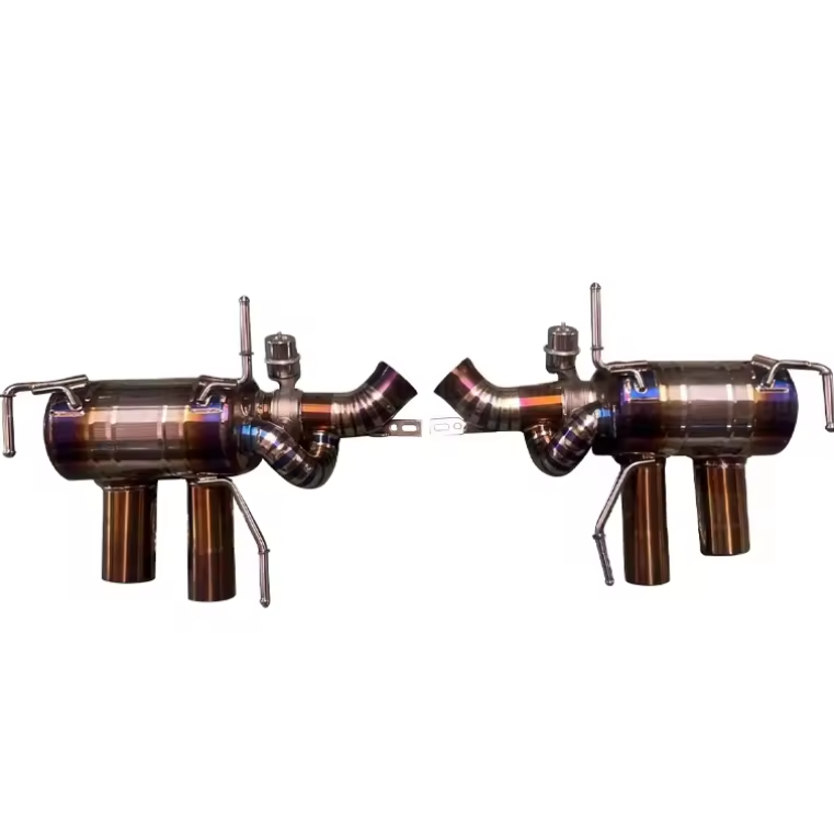 Ferrari 812 Titanium Valved Exhaust With Muffler