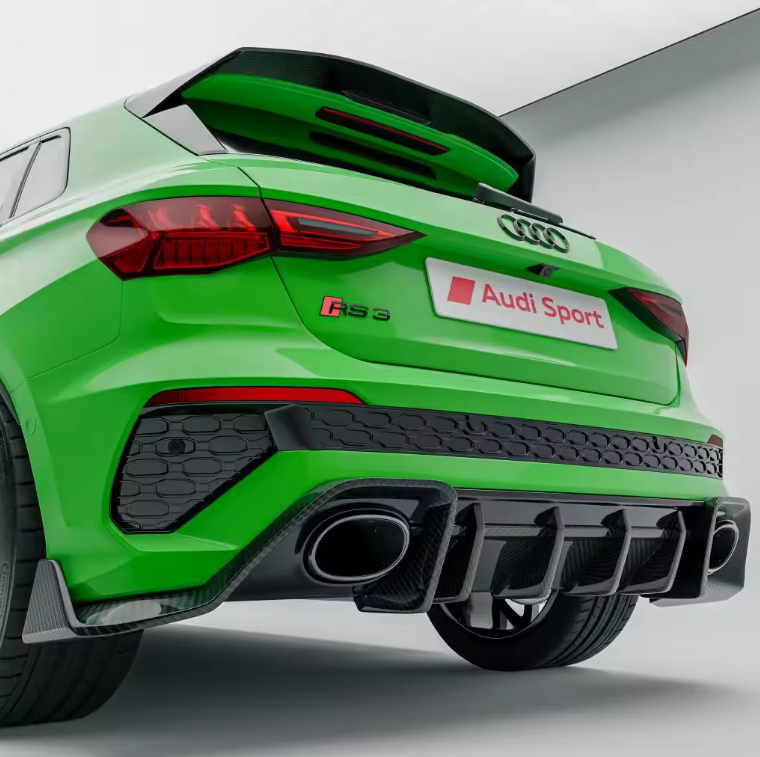 Audi RS3 8Y Artisan Carbon Fiber Rear Diffuser