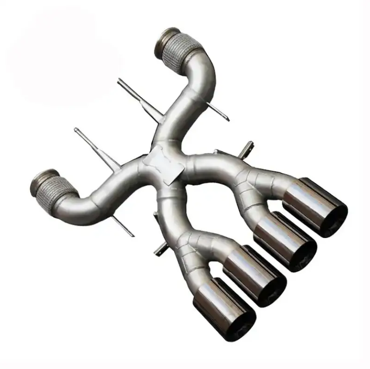 McLaren 765Lt Stain Less Steel X Pipe Exhaust System