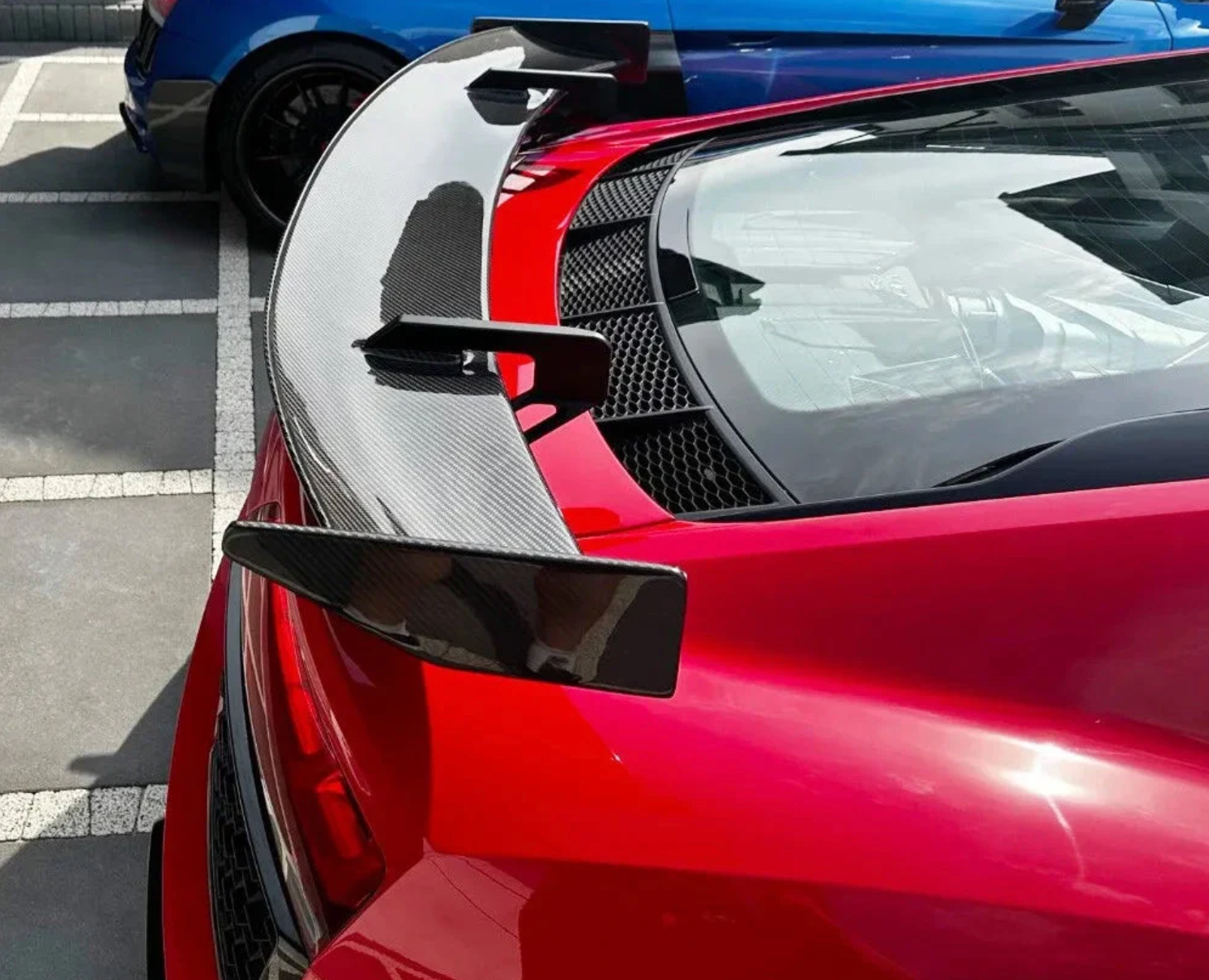 Performance Style Carbon Fiber Rear Wing - Audi R8 V10 Gen2 & Gen2 Facelift
