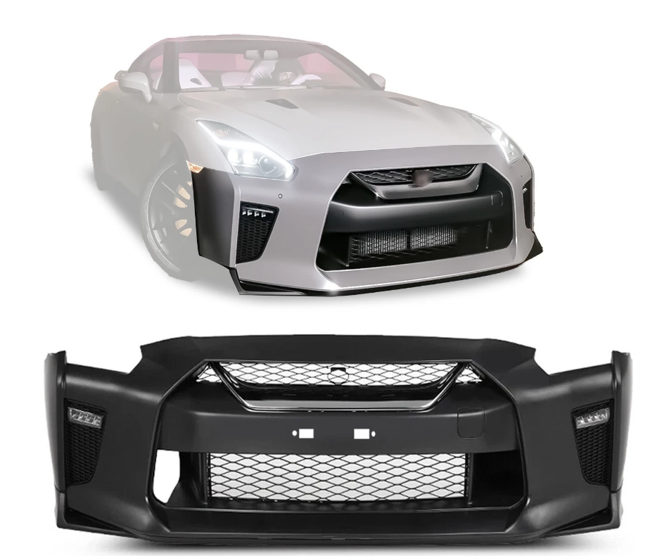OEM Style Carbon Fiber Front Bumper for Nissan GTR R35 13-19