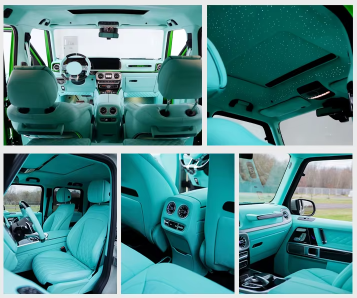 Luxury Leather Interior Kit for Mercedes G-Wagon W463 W464