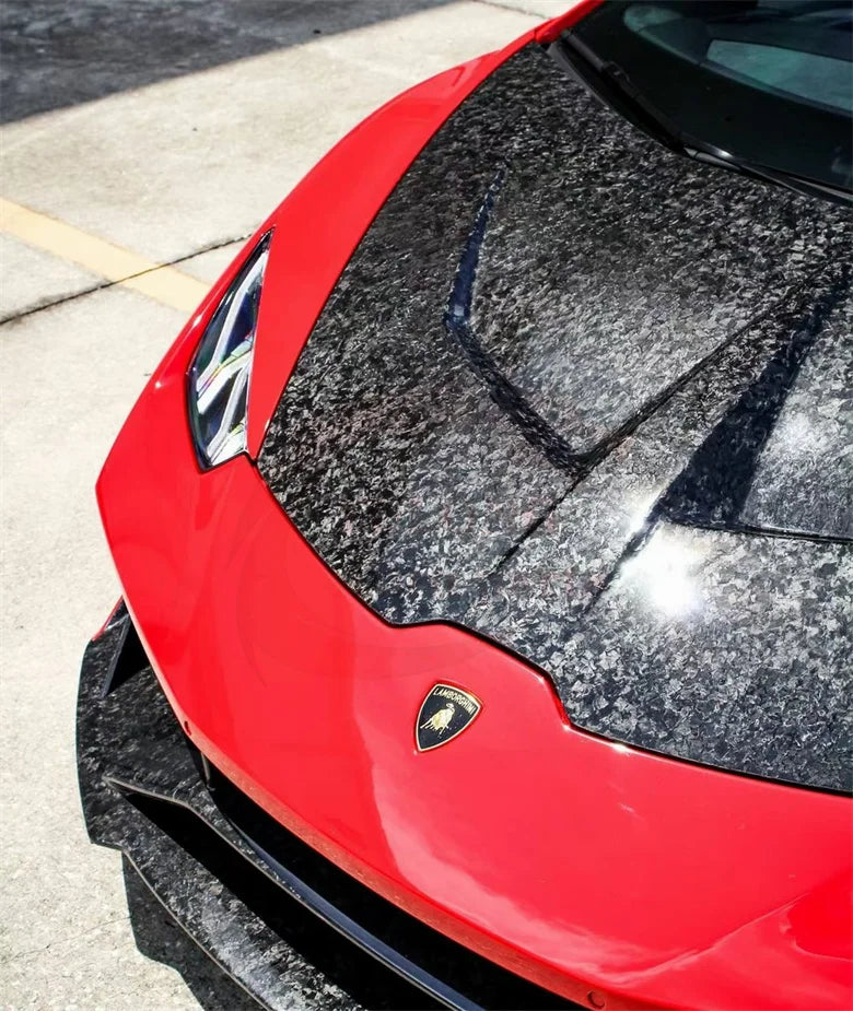 1016 Industries Style Carbon FIber Hood - Lamborghini Huracan / Tecnica