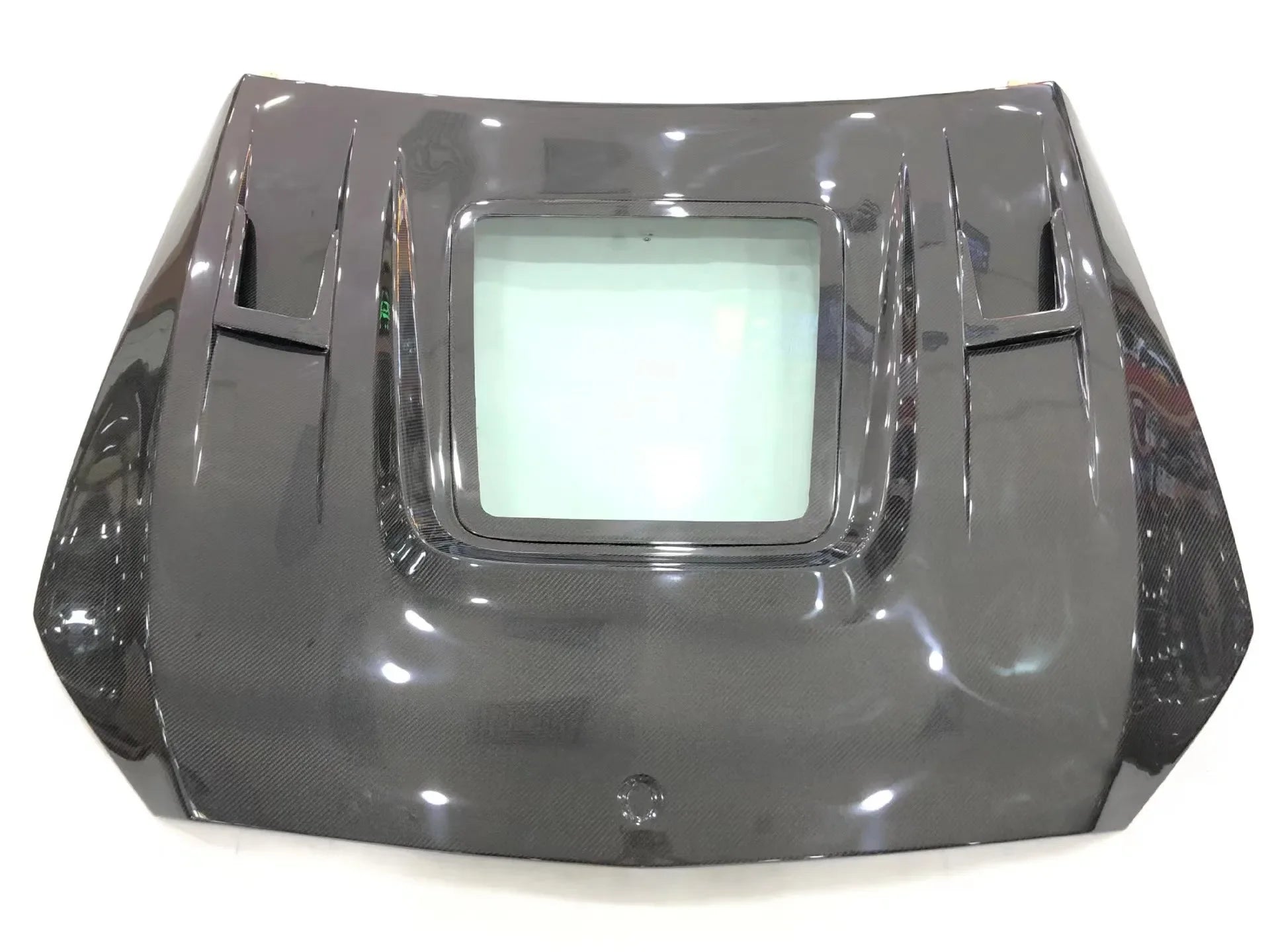 Carbon Fiber Hood W/ Transparent Window - Mercedes Benz W205 C63 AMG