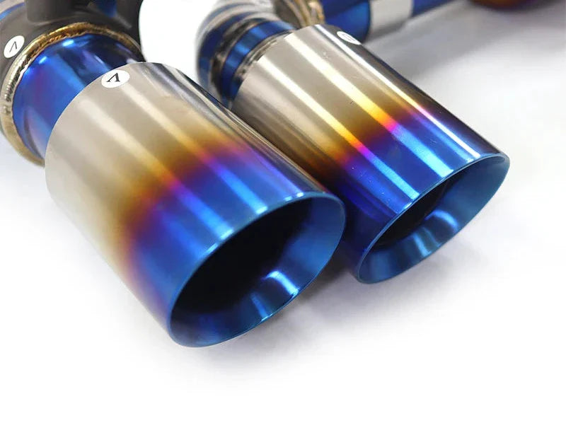 Performance Titanium alloy Tube Vacuum Catback Exhaust System - Porsche 911 991.2 Turbo S 3.8T