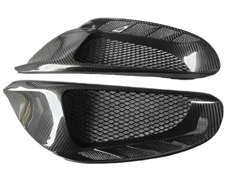 P Style Carbon Fiber Side Airvent Replacement - Ferrari 488 GTB Spider