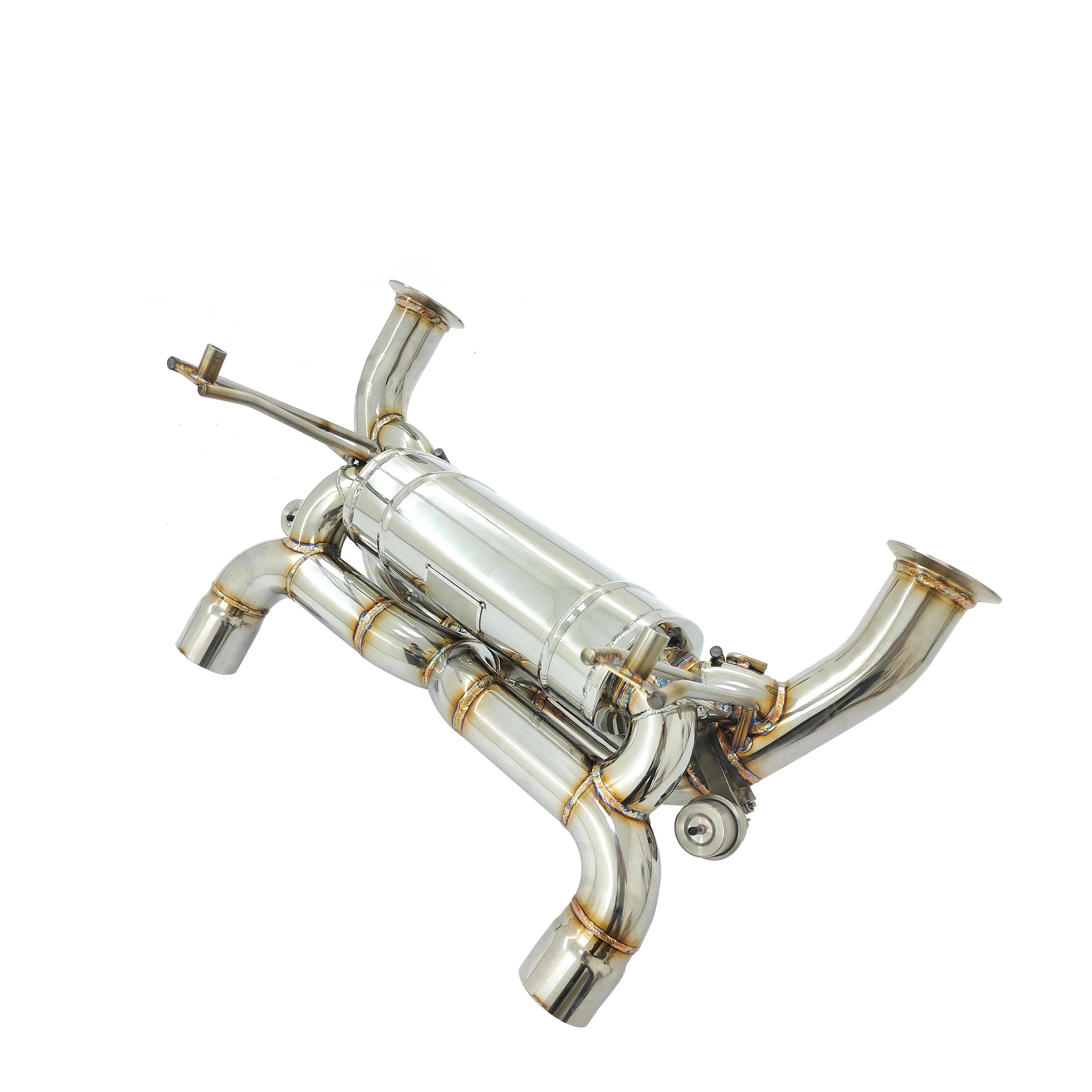Valved SS304 Exhaust System Axle-back "SVJ" Style - Lamborghini Aventador LP700 LP740