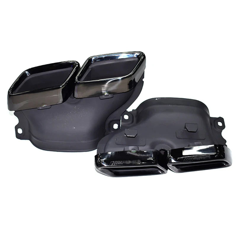 Square Mouth AMG Exhaust Pipe Tip - Mercedes C-Class W205