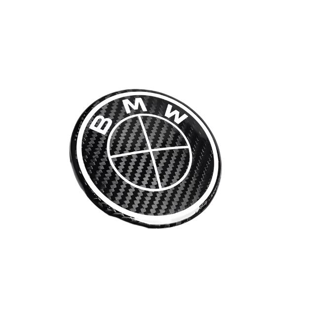 BMW Carbon Fiber roundel Emblem Cover - BMW