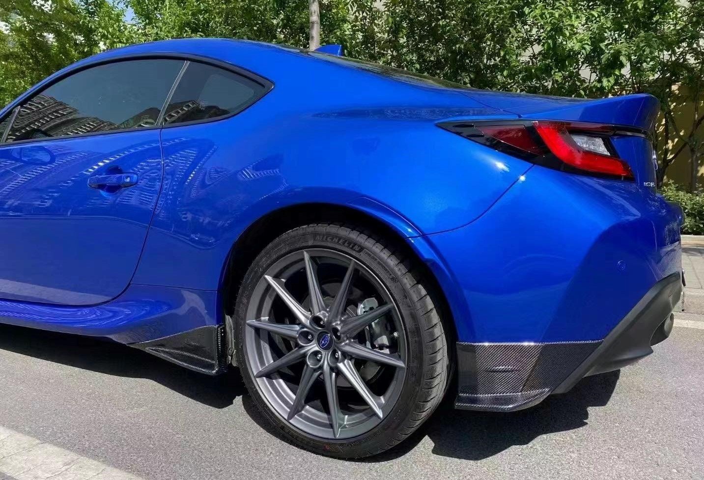 Carbon Fiber Spec-STi Rear Spats for GR86/BRZ