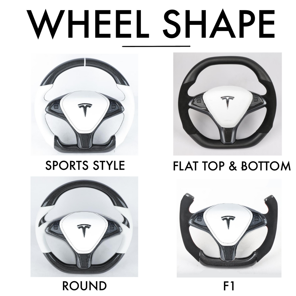 Tesla Model X - Full Custom Steering Wheel