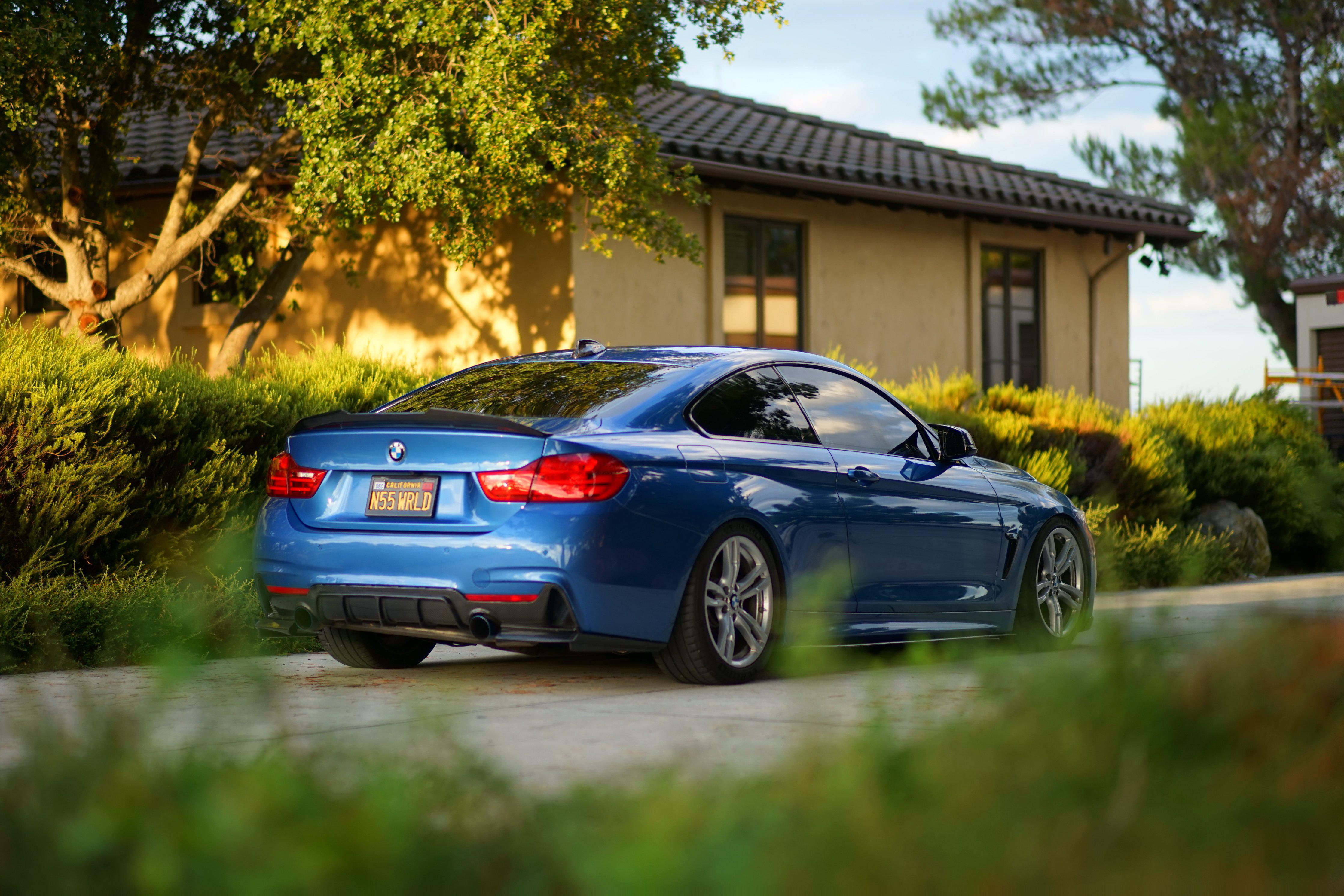 V Style Carbon Fiber Rear Canard Splitters - BMW F80 M3 & F82 / F83 M4