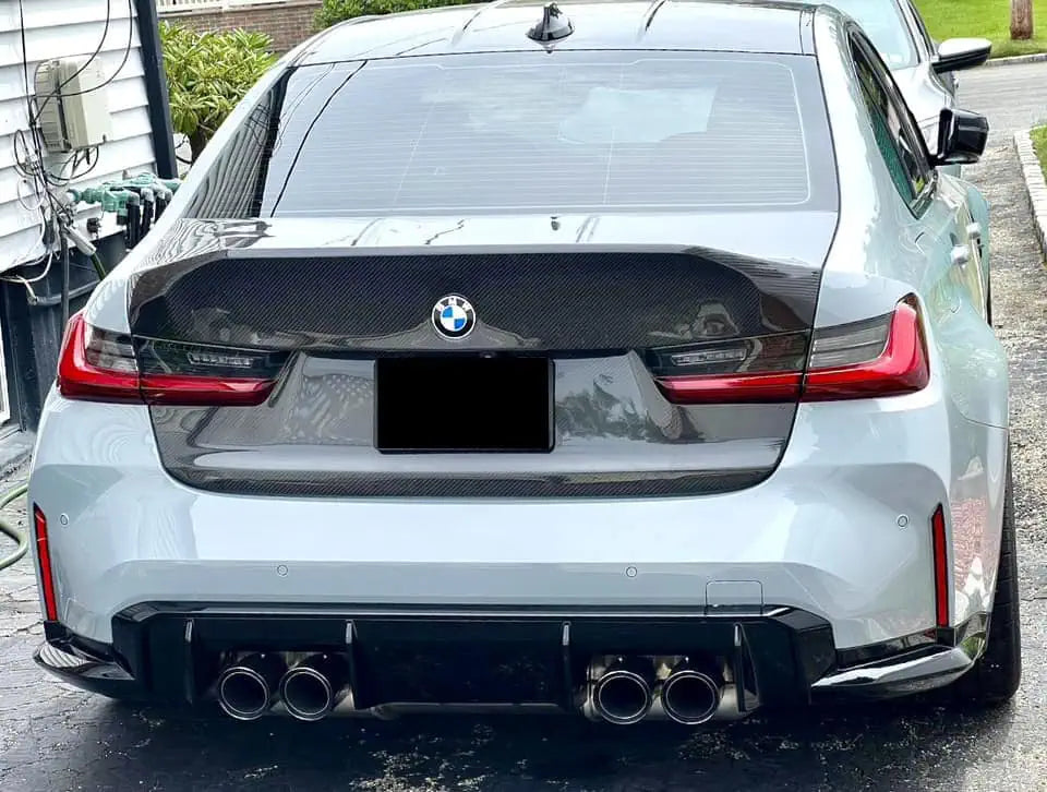 CSL Style Carbon Fiber Rear Trunk - BMW G80 M3 & G20 3 Series