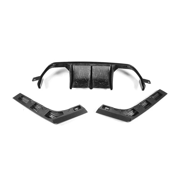 V Style Carbon Fiber Rear Diffuser - BMW F80 M3 & F82 / F83 M4