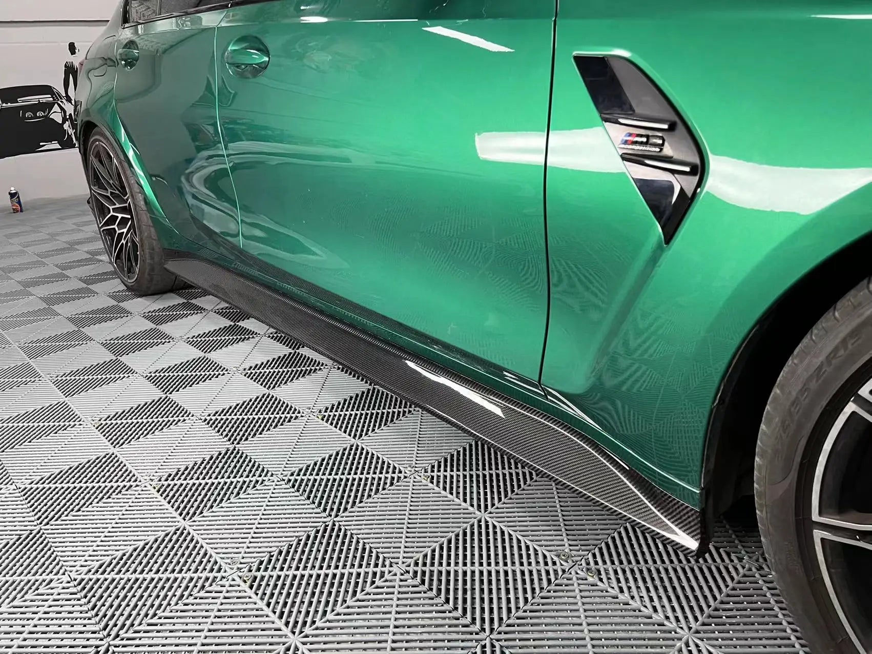 OEM Style Dry Carbon Fiber Side Skirts - BMW G80 M3 & G82 / G83 M4