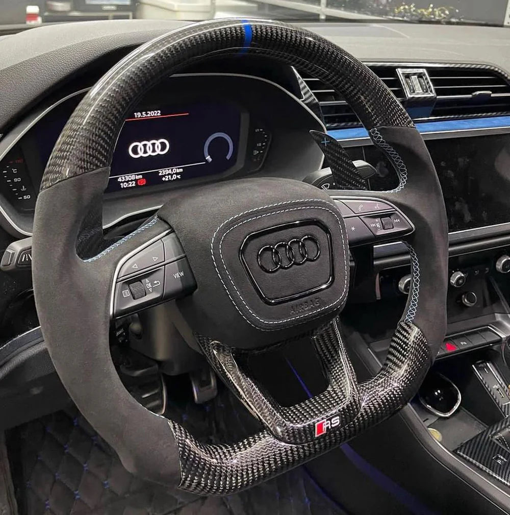 Audi RS6 / RS7 / RSQ8 Style - Full Custom Steering Wheel
